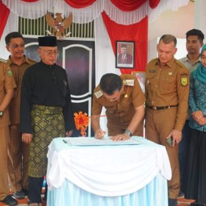 Bupati Natuna Resmikan Kecamatan Pulau Panjang Dan Lantik Camat Pulau Panjang