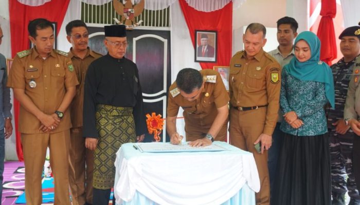 Bupati Natuna Resmikan Kecamatan Pulau Panjang Dan Lantik Camat Pulau Panjang