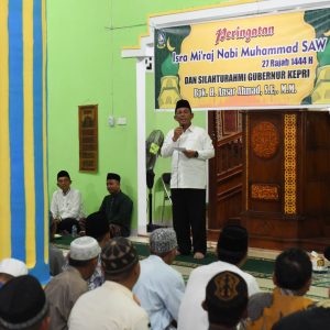 Peringati Isra Miraj Di Gerbang Utara Natuna, Gubernur Ansar Gandeng Ust. Dery Sulaiman