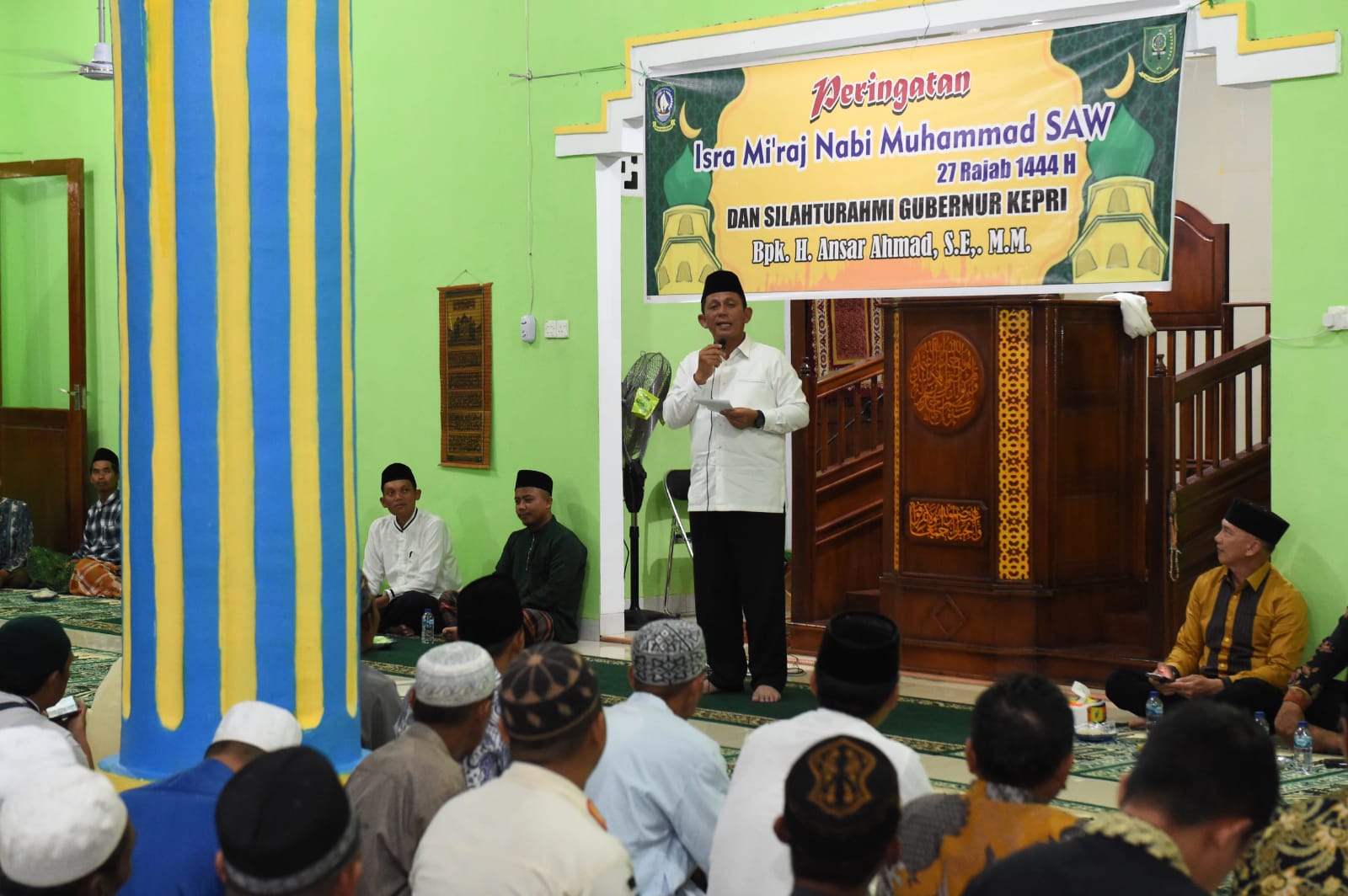 Peringati Isra Miraj Di Gerbang Utara Natuna, Gubernur Ansar Gandeng Ust. Dery Sulaiman