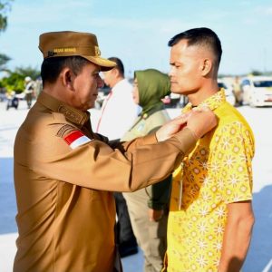 Satpol PP Makin Profesional, Gubernur Ansar Sematkan PIN SIAP