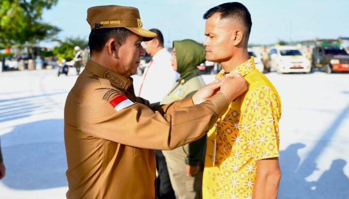 Satpol PP Makin Profesional, Gubernur Ansar Sematkan PIN SIAP