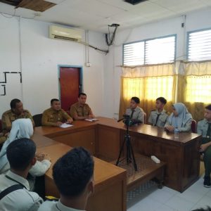 Kurikulum Pendidikan, Diskominfo Terima 8 Siswa SMKN 3 Natuna Jalani Praktek Kerja