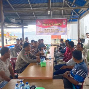 “Jumat Curhat” Kapolres Kepulauan Anambas Ajak Warga Ngopi Bareng
