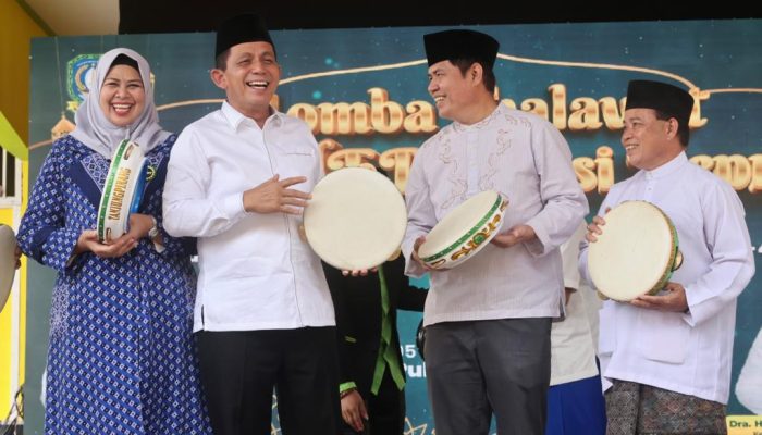 Gubernur Ansar Buka Lomba Sholawat Antar OPD Pemprov Kepri di Pulau Penyengat