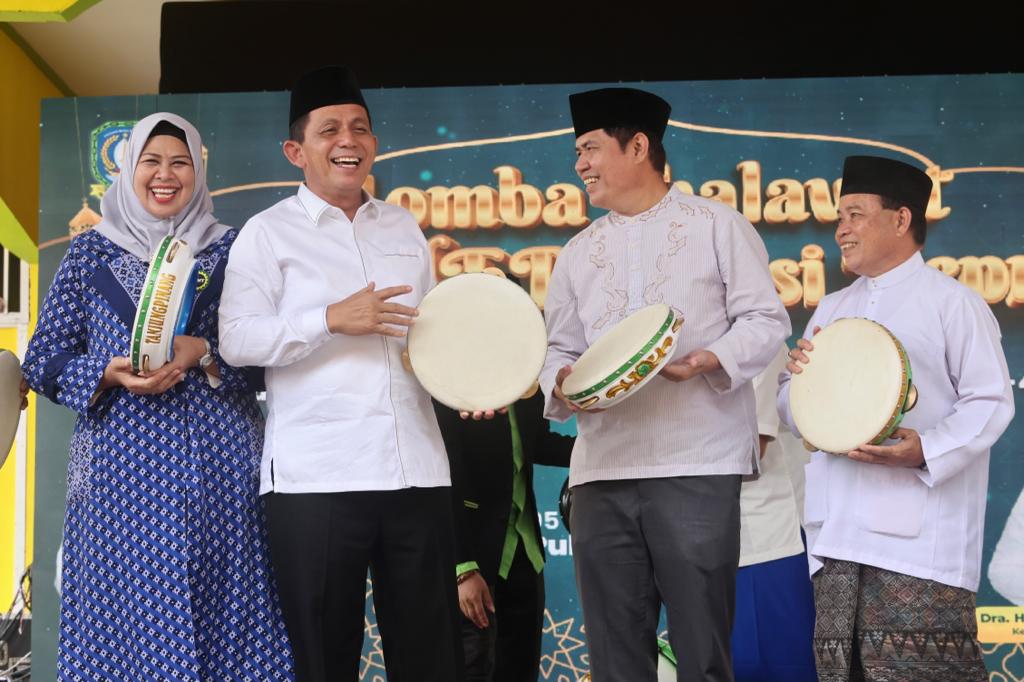 Gubernur Ansar Buka Lomba Sholawat Antar OPD Pemprov Kepri di Pulau Penyengat