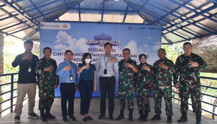Lantamal IV Dukung Sosialisasi Cinta Bangga Paham Rupiah