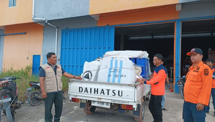 27 Rumah Tertimbun Tanah Longsor, BPBD Kepri Kirimkan Bantuan Ke Natuna