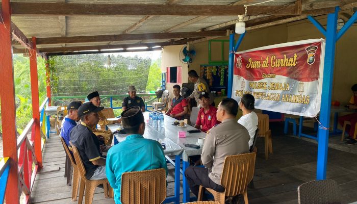 Ini Keluhan Masyarakat Kepada Kapolres Bintan Saat Jumat Curhat 