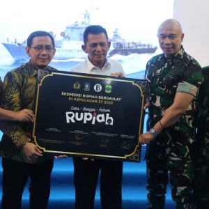 Gubernur Ansar Resmikan Kampung Cinta Rupiah Dan  Peletakan Prasasti Ekspedisi Rupiah Berdaulat