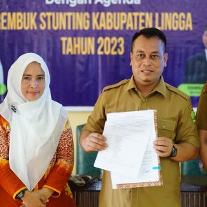 Angka Kasus Stunting di Kabupaten Lingga Turun Hingga 50%