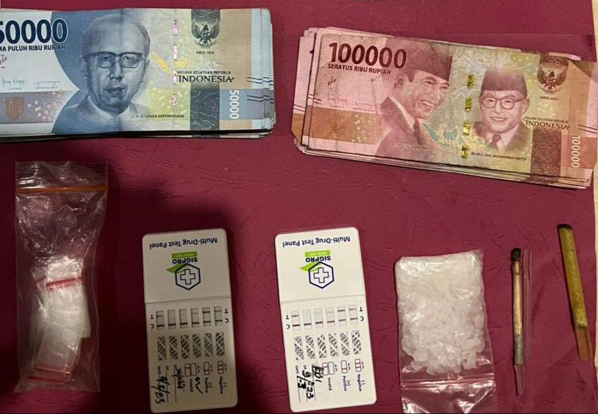Polres Kepulauan Anambas Amankan Sabu 8,60 Gram Dan 2 Penyalahgunaa Narkotika