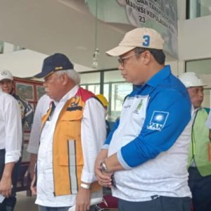 DPRD Natuna Apresiasi Kunjungan Menko PMK dan Menteri PUPR Tinjau Tanah Longsor Di Serasan Natuna