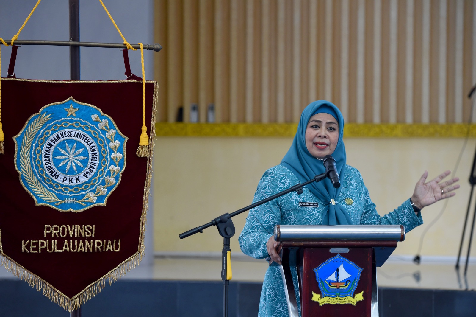 Dewi Ansar Harap TP-PKK Bintan Optimalkan 10 Program Pokok PKK 