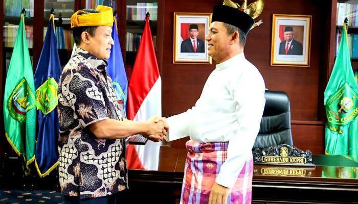 Ingin Kolaborasi Terjaga, Gubernur Ansar Silaturahmi Bersama Kajati Kepri  