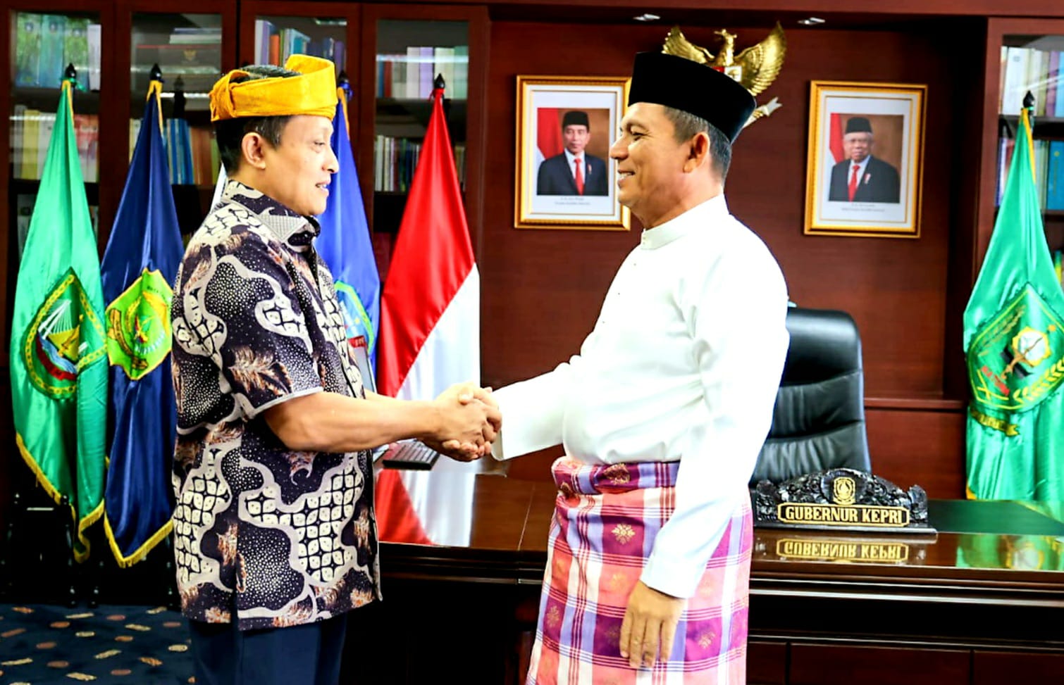 Ingin Kolaborasi Terjaga, Gubernur Ansar Silaturahmi Bersama Kajati Kepri  