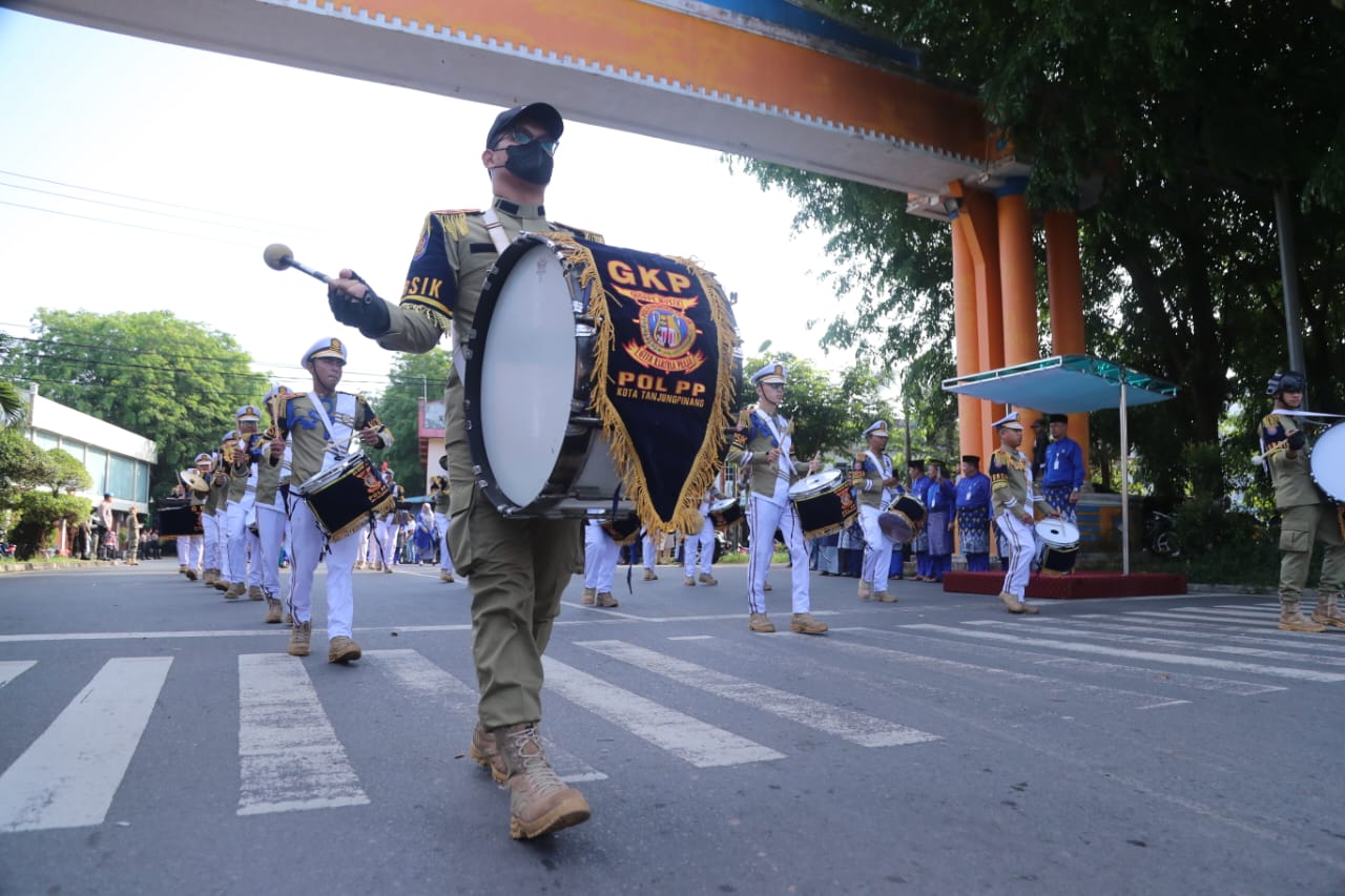 Masyarakat Antusias Saksikan Pawai Ta’ruf STQH XVII Kota Tanjungpinang