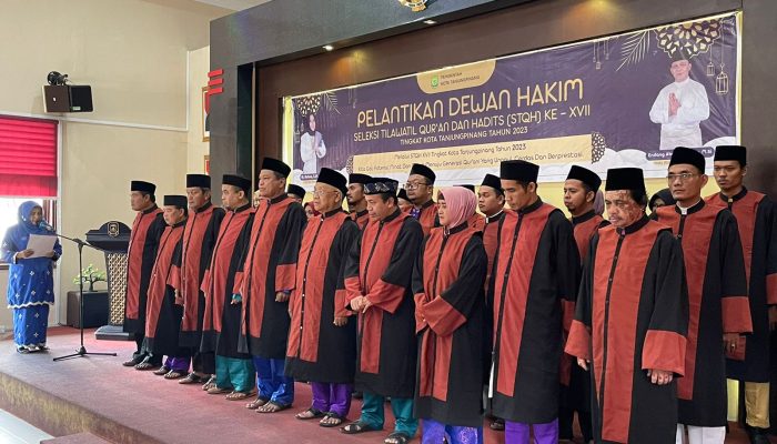 Lantik Dewan Hakim STQH XVII, Wako Rahma : Berikan Penilaian Obyektif, Jujur Dan Berpihak Kebenaran