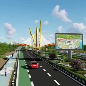 Setelah di Revitalisasi,Jalan Menuju Bandara RHF Semakin Menawan