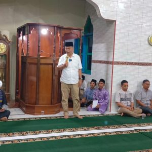 Safari Ramadhan di Pulau Tiga, Wan Siswandi Ingatkan Warga Untuk Terus Memakmurkan Masjid