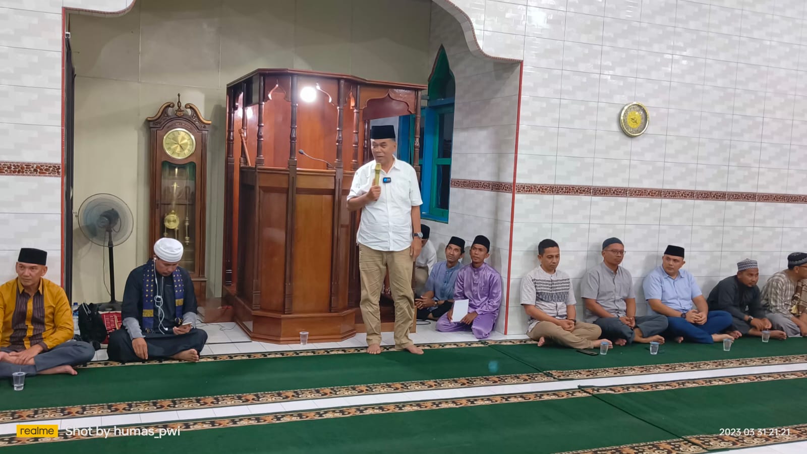 Safari Ramadhan di Pulau Tiga, Wan Siswandi Ingatkan Warga Untuk Terus Memakmurkan Masjid