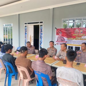Jumat Curhat di Siantan, Kapolres : Ada Keluhan Sampaikan Kepada Kepolisian
