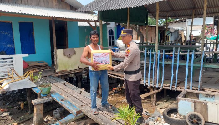 Polresta Tanjungpinang Melalui Satintelkam Terus Salurkan Bapokting Dari Polda Kepri