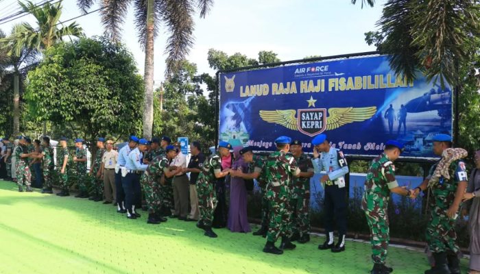 Lanud RHF Tanjungpinang Gelar Halal Bihalal Idul Fitri 1444H