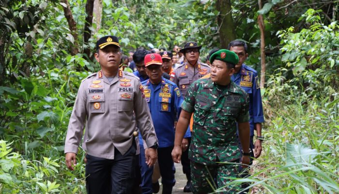 Cegah Karhutla, Kapolresta Tanjungpinang Tinjau Hutan Lindung Bukit Kucing