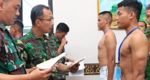 Danlanud RHF Pimpin Sidang Pantukhir Daerah Calon Bintara PK AU Gel I T.A 2023