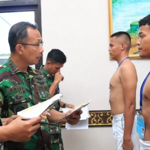 Danlanud RHF Pimpin Sidang Pantukhir Daerah Calon Bintara PK AU Gel I T.A 2023