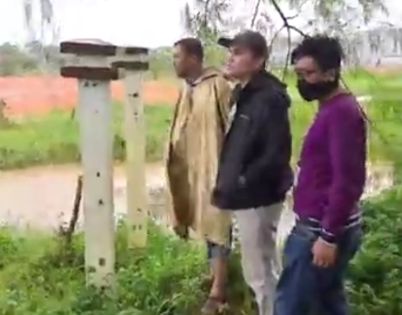 Perumahan Bumi Indah Banjir, Rony Minta Penimbunan Depan Taman Batu 10 Dihentikan