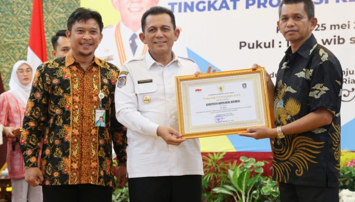 Gubernur Ansar Serahkan Anugrah Paritrana Award 2022 Provinsi Kepri