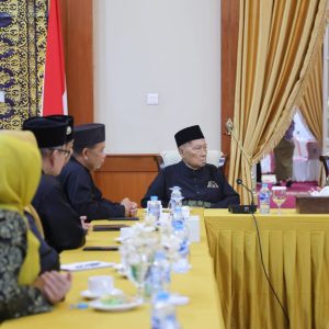 Gubernur Ansar Berdiskusi Dengan Jajaran Pengurus LAM Kepri