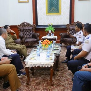 Silaturahmi Bersama Kepala KSOP Baru, Gubernur Ansar Siap Dukung Implementasi E-ticket Pelayaran