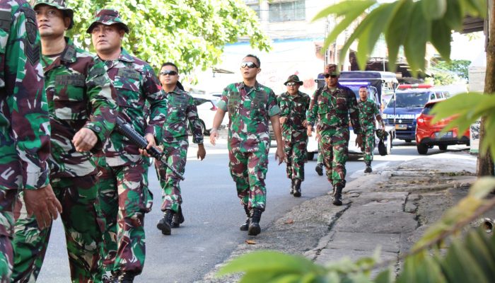 Lanud RHF Gelar Latihan Ketahanan Mars, Cross Country Dan Renang Militer