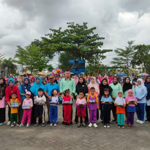 Tutup Tahun Pelajaran 2022-2023, Sekdako Tanjungpinang Senam Bersama Murid TK