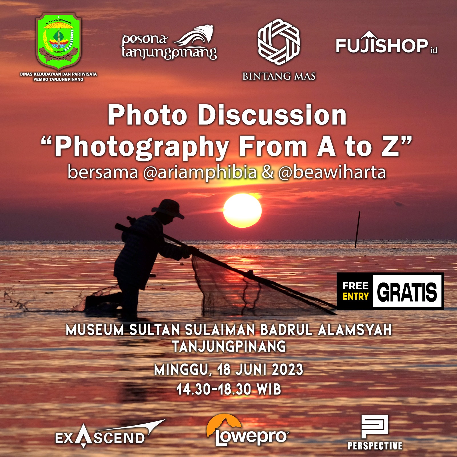 Puluhan Fotografi Nasional Bakal Hunting Destinasi Wisata Di Tanjungpinang