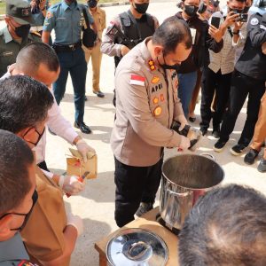 Polres Kepulauan Anambas Musnahkan Narkotika Jenis Kokain 1.212,4 Gram