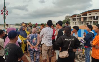 Saat pedagang gelar aksi menolak direlokasi dari kawasan Gurindam 12