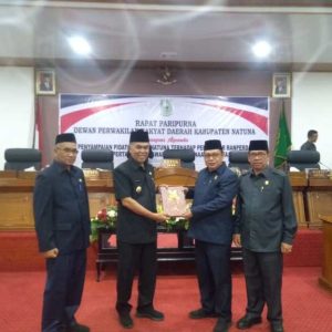 Bupati Natuna Sampaikan Pidato Pengantar Ranperda LKPJ APBD TA 2022