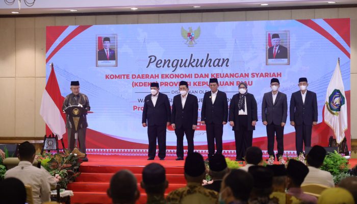 Wapres RI KH. Ma’ruf Amin Hadiri Pengukuhan H. Ansar Ahmad Sebagai Ketua KDEKS Kepri 