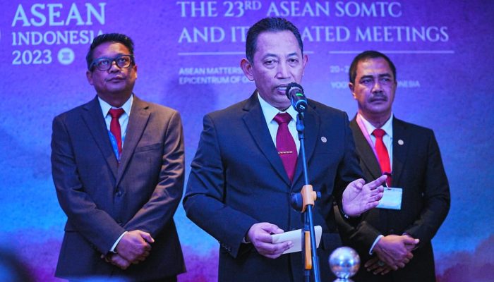 Kapolri Tekankan Berantas TPPO di Acara SOMTC Yogyakarta