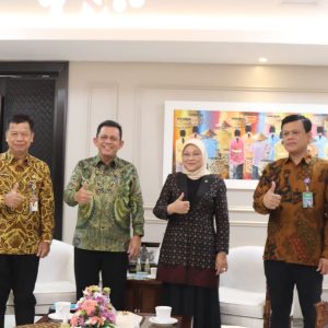 Gubernur Ansar Laporkan Progres Pembangunan BLK Karimun dan Batam Kepada Menaker RI