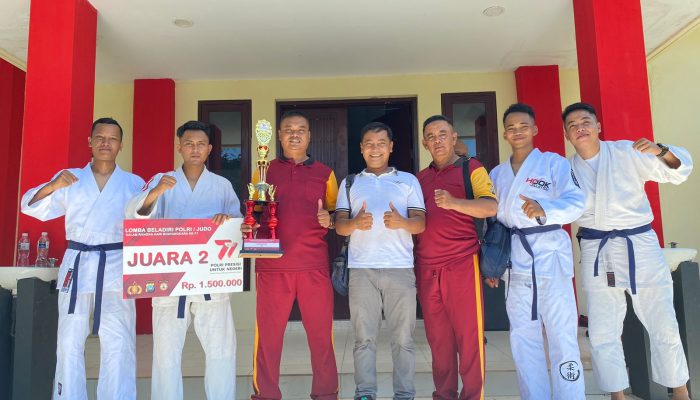 Polresta Tanjungpinang Meraih Peringkat II Lomba Beladiri Polri