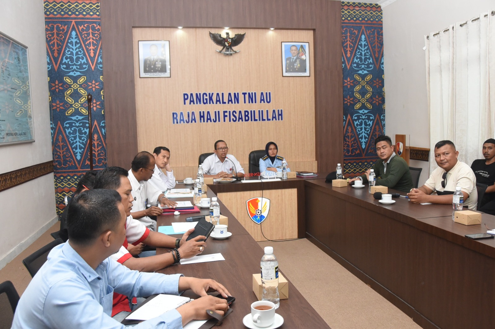 Lanud RHF Gelar Rakor Bahas  Rencana Hibah Tanah Untuk Pembangunan Fasilitas Penerbangan 