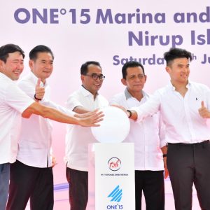 Menhub RI Resmikan Terminal Khusus Pariwisata PT. Tritunas Sinar Benua & One°15 Marina di Pulau Nirup Batam