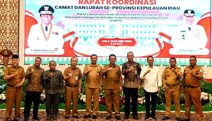 Rakor Camat dan Lurah se Kepri, Camat dan Lurah Dari Pemko Batam Tidak Ada yang Hadir