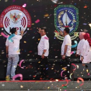 Kick-off Harsiarnas ke-90 dan Rakornas KPI se-Indonesia di Tanjungpinang Berlangsung Meriah