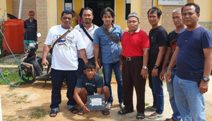 2 Pelaku Pencurian Di Kantor Desa Tarempa Barat Daya Diamankan